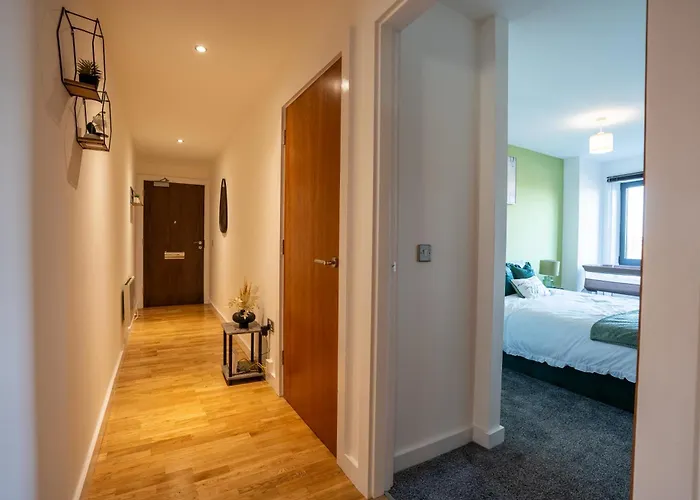 아파트 Centre 2br W Balcony Sleeps 8 리즈